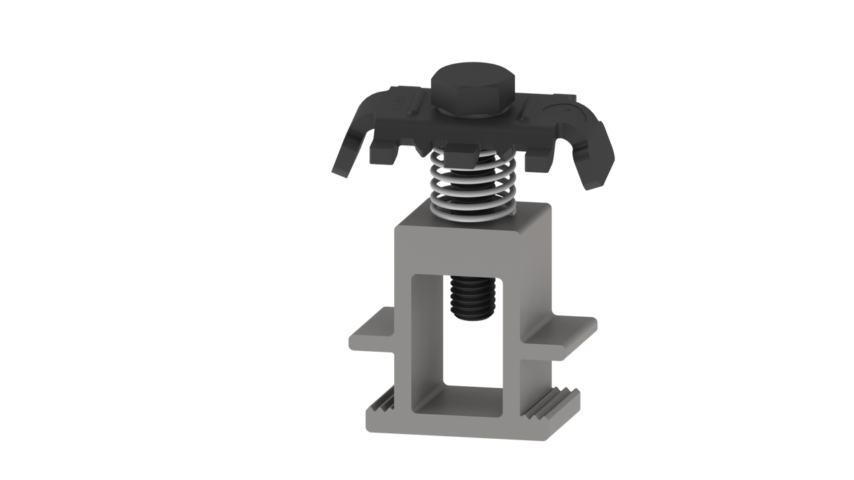 K2 Racking 4000229 Mid Clamp Set | 27-40mm | Dark