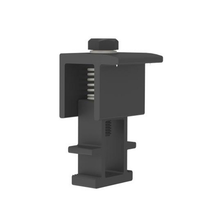 K2 Racking 4000233 End Clamp Set | 25-40mm | Black