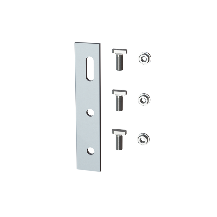 K2 Racking 4000505 Cross Rail Tilt Connector Set | Mill