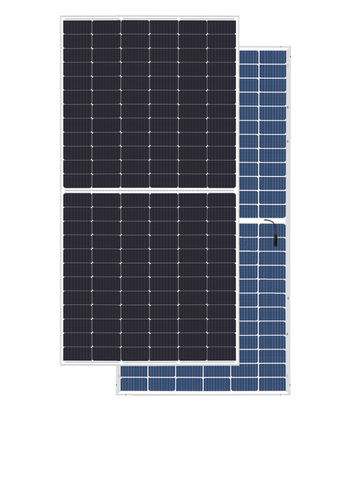 Philadelphia 550W Bifacial Solar Panel w/ Silver Frame | PS-M144(HCBF)-550W