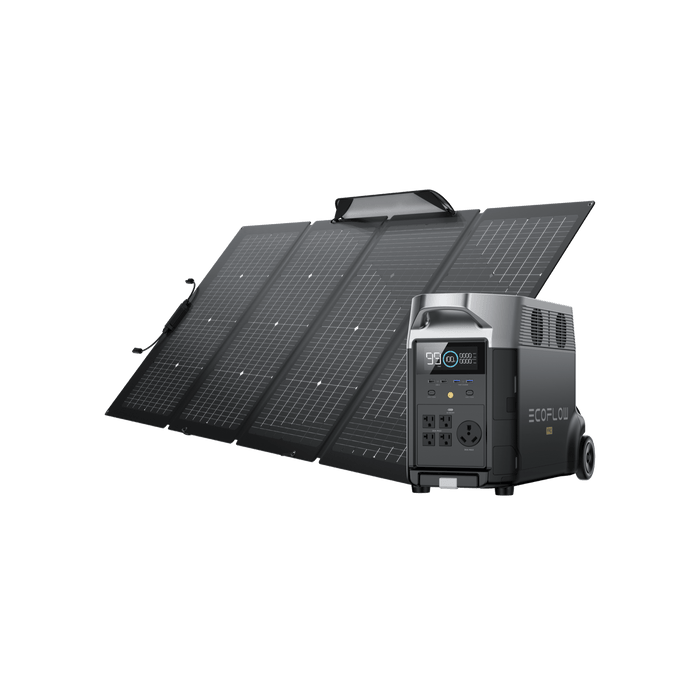 EcoFlow DELTA Pro Solar Generator (PV220W)