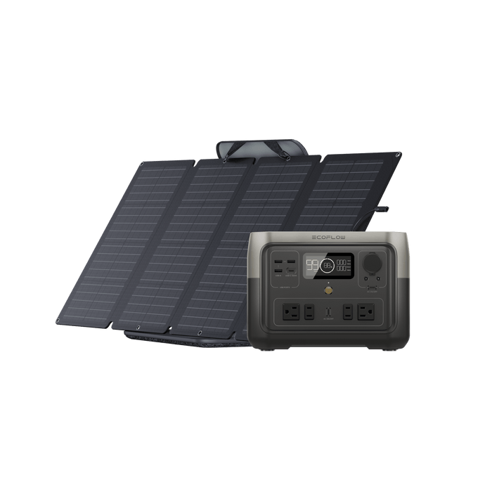 EcoFlow RIVER 2 Max Solar Generator (PV160W)