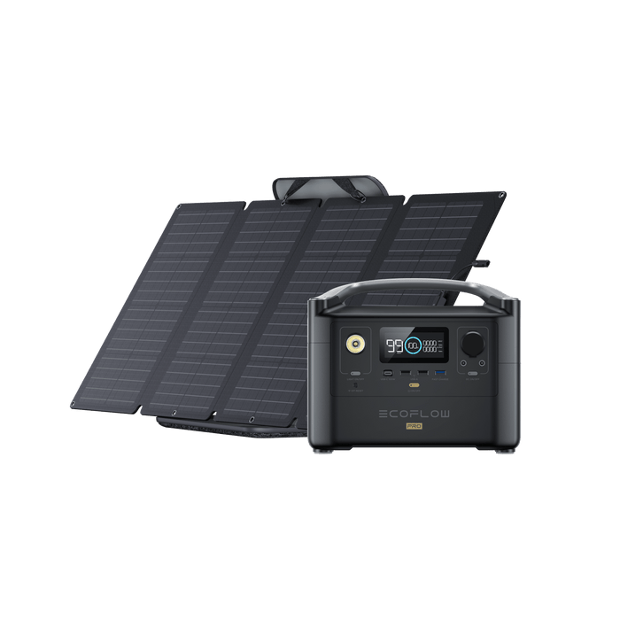 EcoFlow RIVER Pro Solar Generator (PV160W)