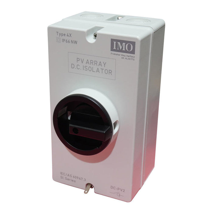 IMO DC Disconnect Rooftop Isolator Switch | 32A | 4 Pole | 2 String
