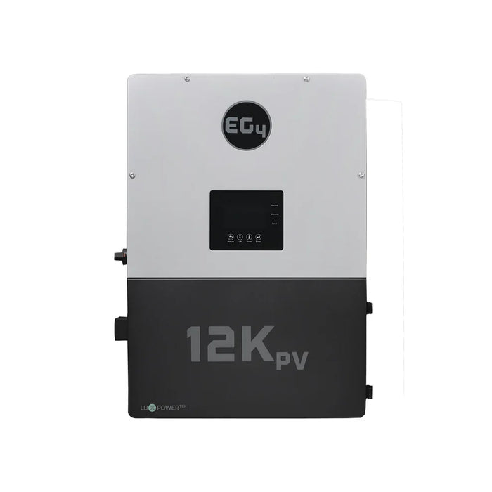 EG4 12KPV Hybrid Solar Inverter & EG4 WallMount Indoor Battery Bundle | 14.3kWh - 85.8kWh Capacity
