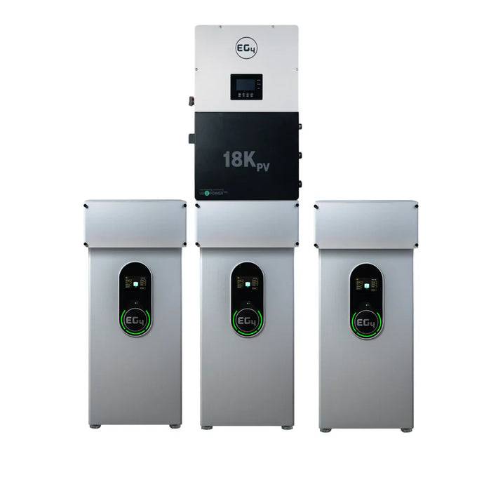 EG4 18KPV and 51.2V Battery | 18,000W PV Input | Inverter System Bundle