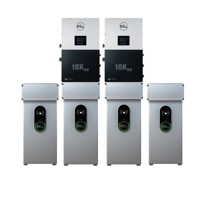 EG4 18KPV and 51.2V Battery | 18,000W PV Input | Inverter System Bundle
