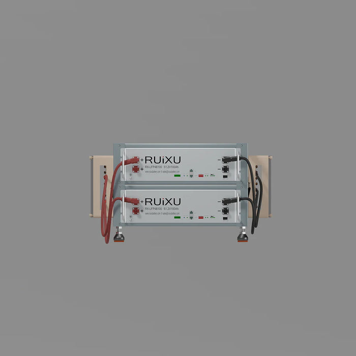 RUiXU Battery Optional Installation Method - Bracket Rack - Flexibility & Stackable