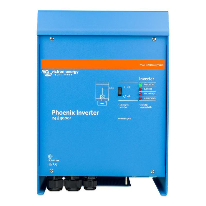 Victron Phoenix 3000 Watt 24 VDC - 120 VAC VE.Direct NEMA 5-15R Inverter