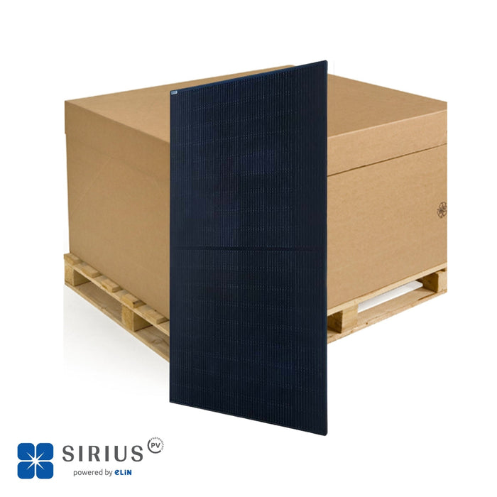 Sirius PV 12.87kW Pallet of 415W Bifacial Solar Panels | 31 Panels | ELNSM54M-HC-BF-415