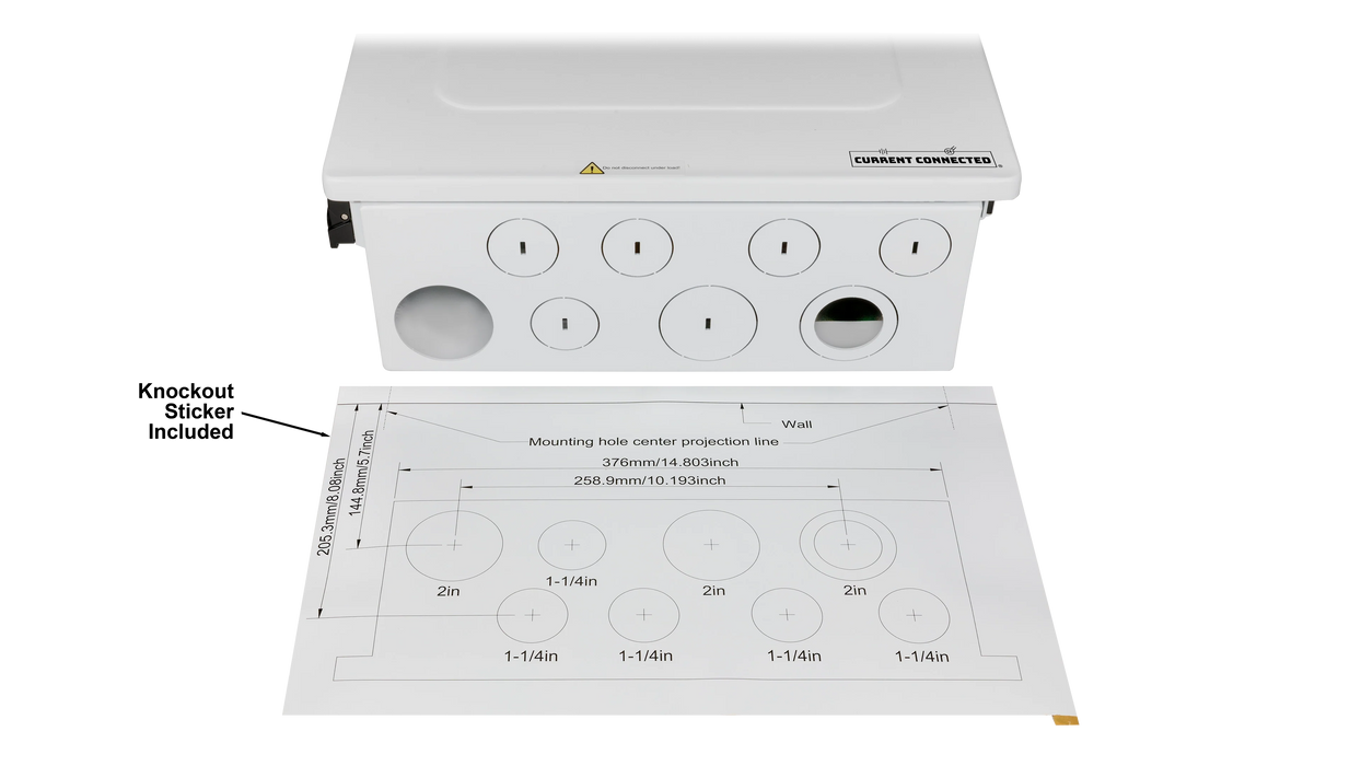 MidNite Solar TheOne MN15-12KW-AIO - 11.4kW Hybrid All-In-One Inverter System