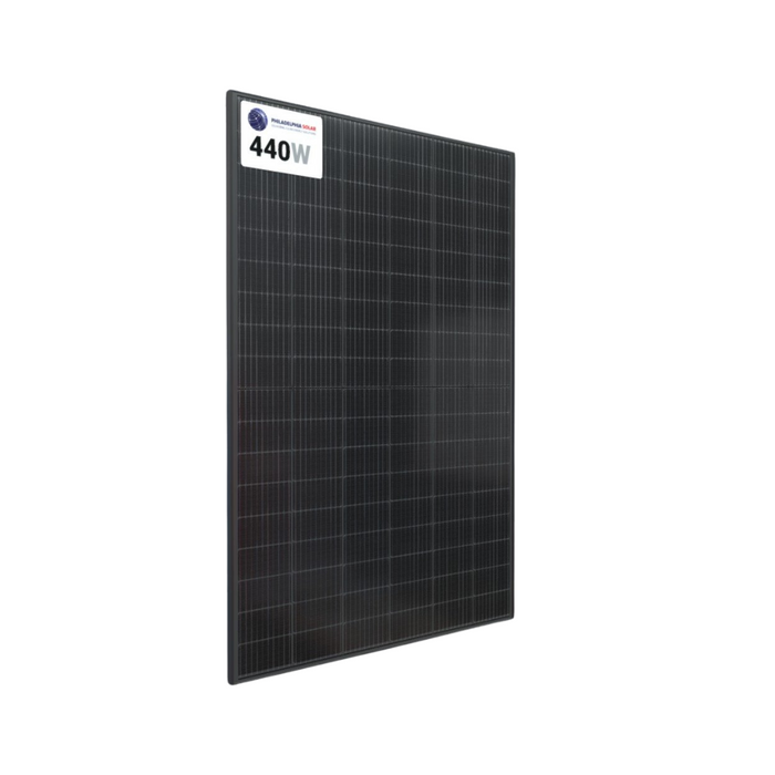 Philadelphia Solar 440 Watt Nexus 108 Cell Bifacial Solar Panel [Black] | PS-MNB108(HCBF)-440W