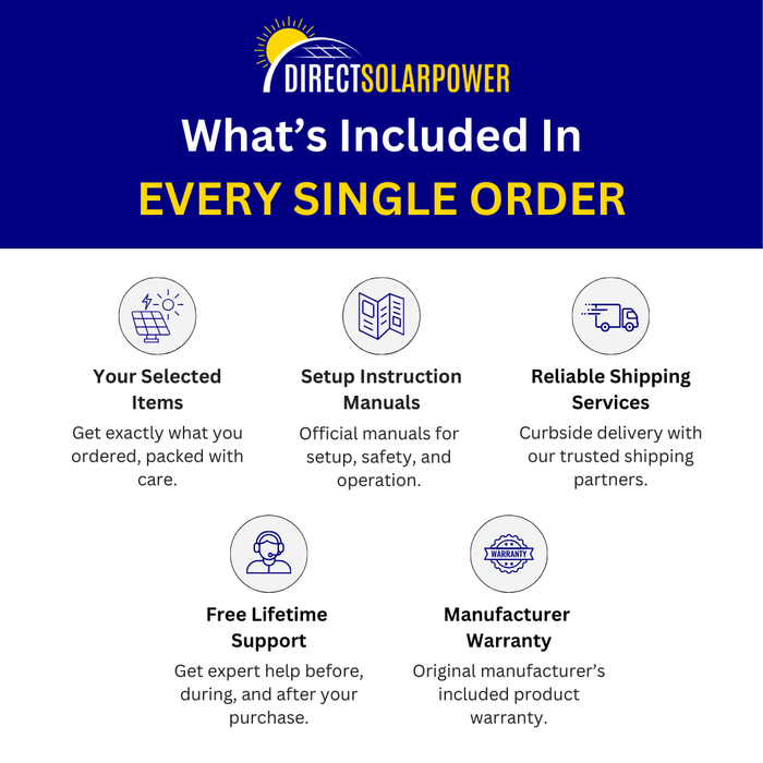 EG4 Hybrid Solar Mini Split Kit | 24k BTU AC/DC | SEER21 | Up To 3080W of Solar PV