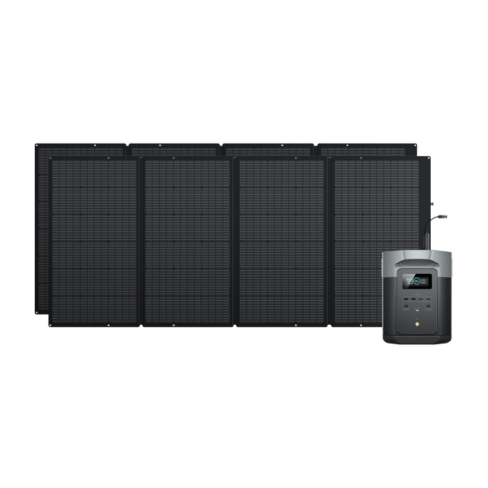EcoFlow DELTA 2 Max Solar Generator (PV400W)