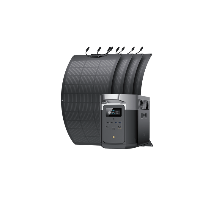 EcoFlow DELTA Max Solar Generator (Flexible PV100W)