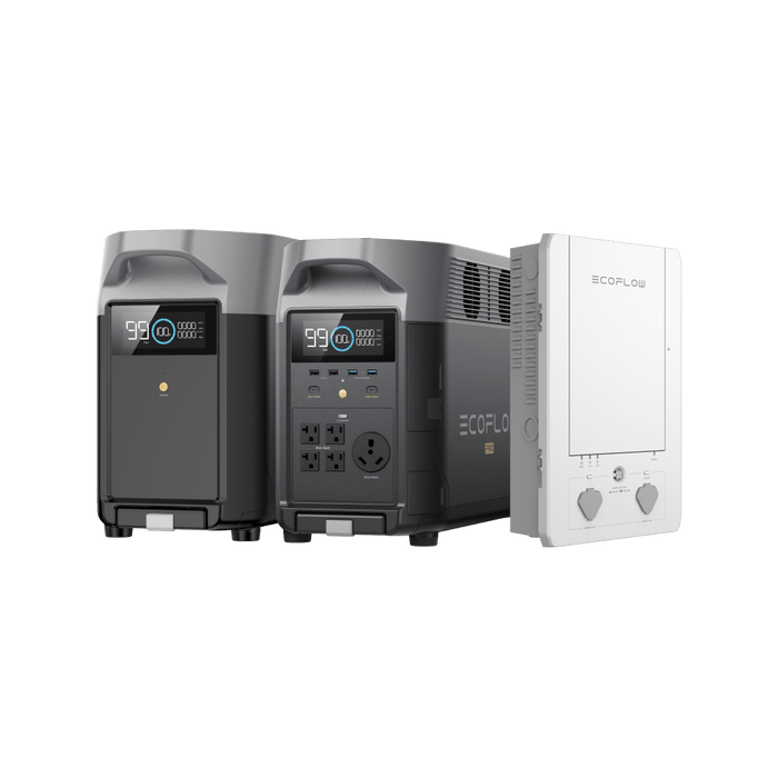EcoFlow DELTA Pro + Extra Battery + Smart Home Panel