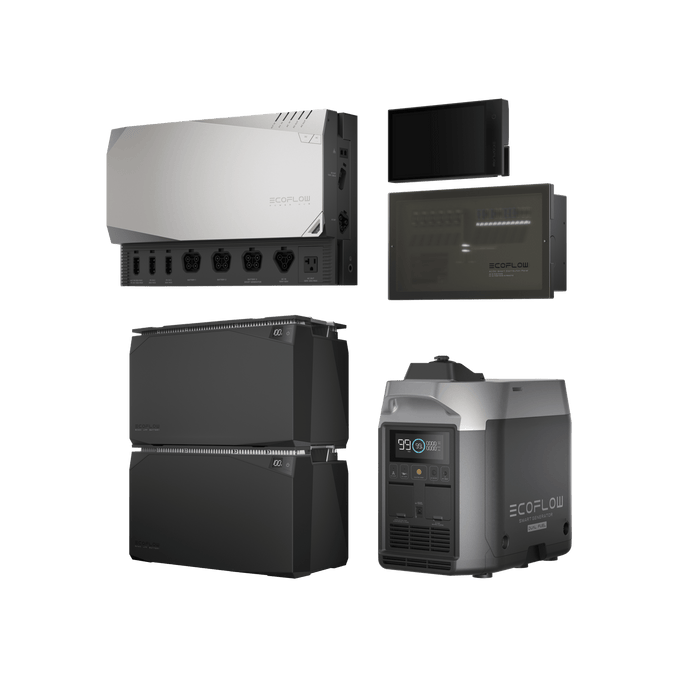 EcoFlow Power Kits(Independence Kit) + Smart Generator (Dual Fuel)