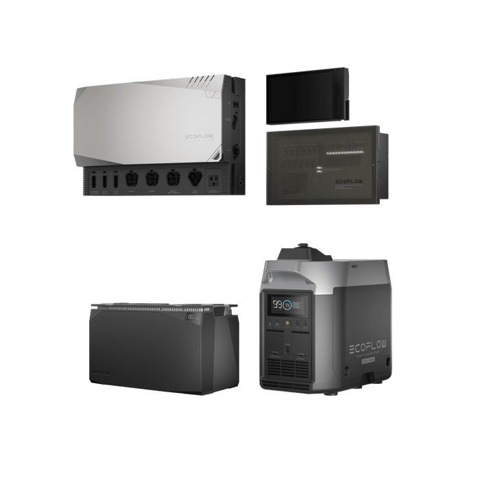 EcoFlow Power Kits(Independence Kit) + Smart Generator (Dual Fuel)