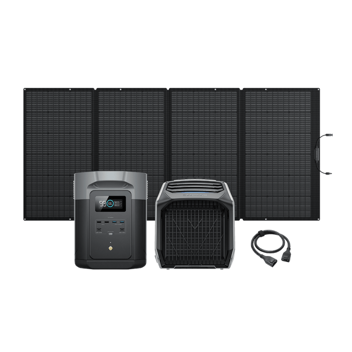 EcoFlow WAVE 2 + EcoFlow DELTA 2 Max