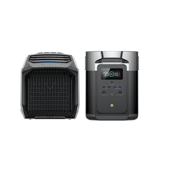 EcoFlow WAVE 2 + EcoFlow DELTA Max 2000