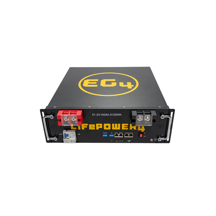 EG4 LifePower4 V2 Lithium Battery | 48V 100AH | Server Rack Battery