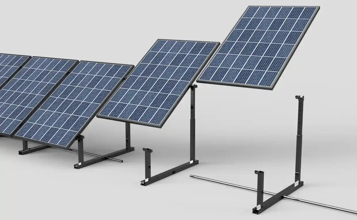 IntegraRack IR-40FSAB BallastRack Fixed Adjustable Angle Solar Panel Ground Mount